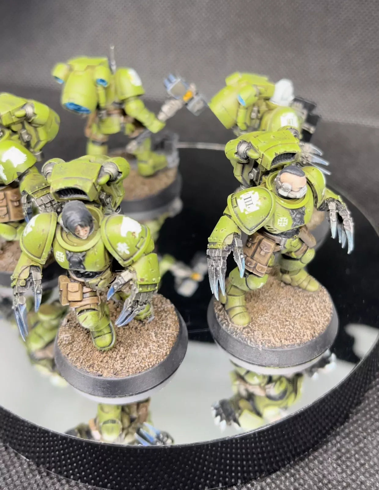 Warhammer 40,000 Space Marine Vanguard Vet Squad Raptors Painted (5) Miniatures
