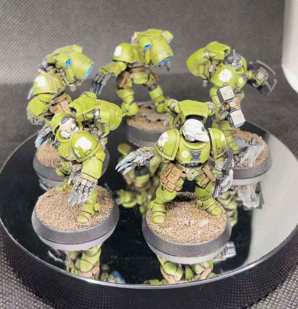 Warhammer 40,000 Space Marine Vanguard Vet Squad Raptors Painted (5) Miniatures