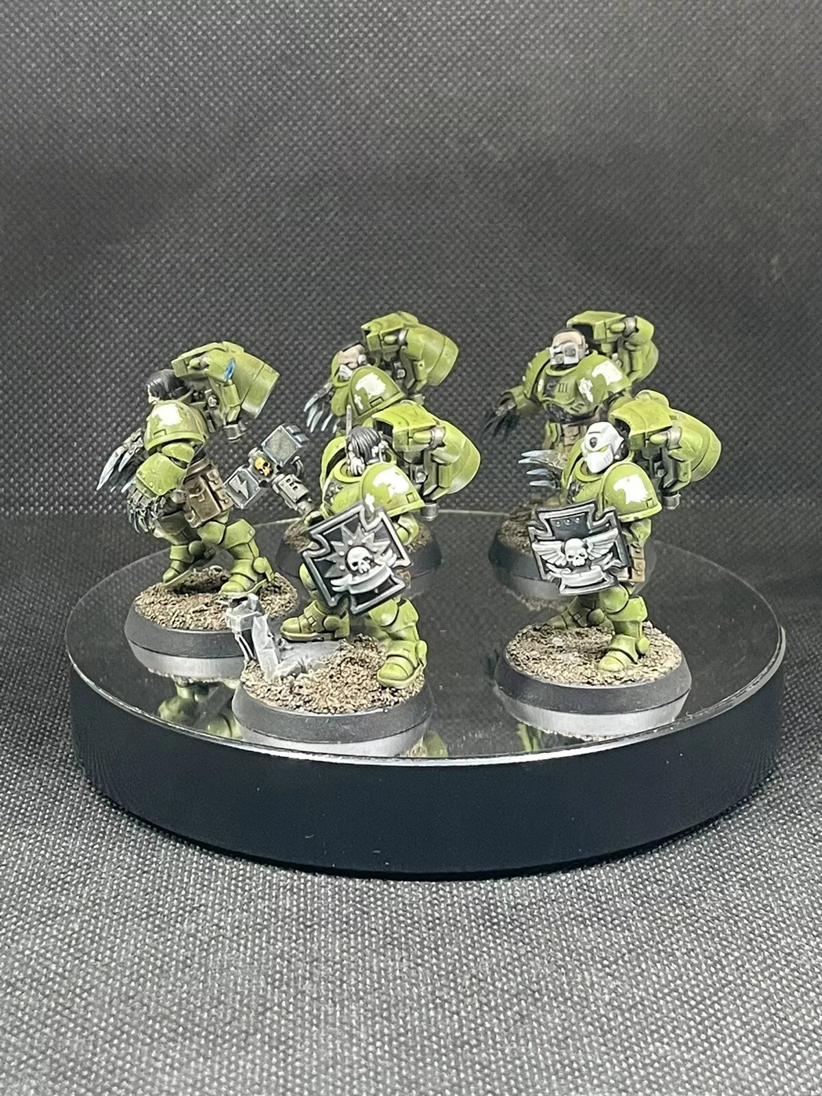 Warhammer 40,000 Space Marine Vanguard Vet Squad Raptors Painted (5) Miniatures