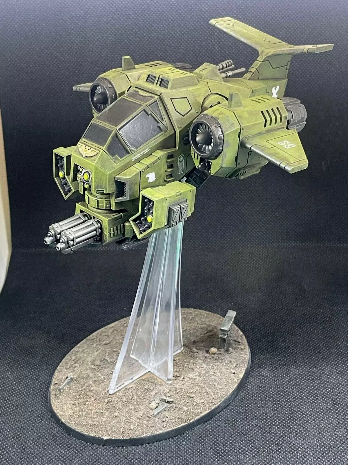 Warhammer 40,000 Space Marine Stormtalon Gunship Painted Raptors