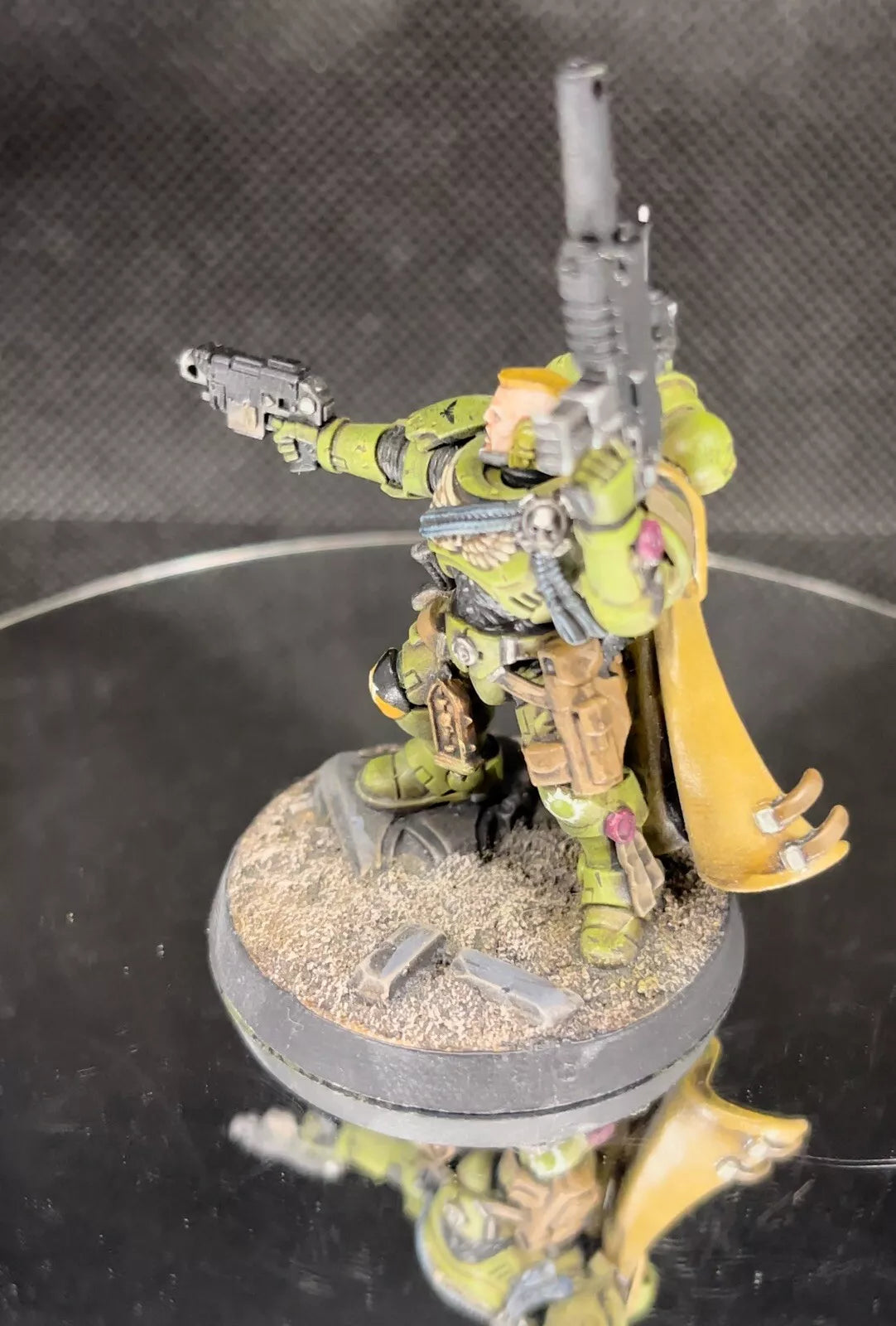 Warhammer 40,000 Space Marine Phobos Captain Raptors Painted (1) Miniature