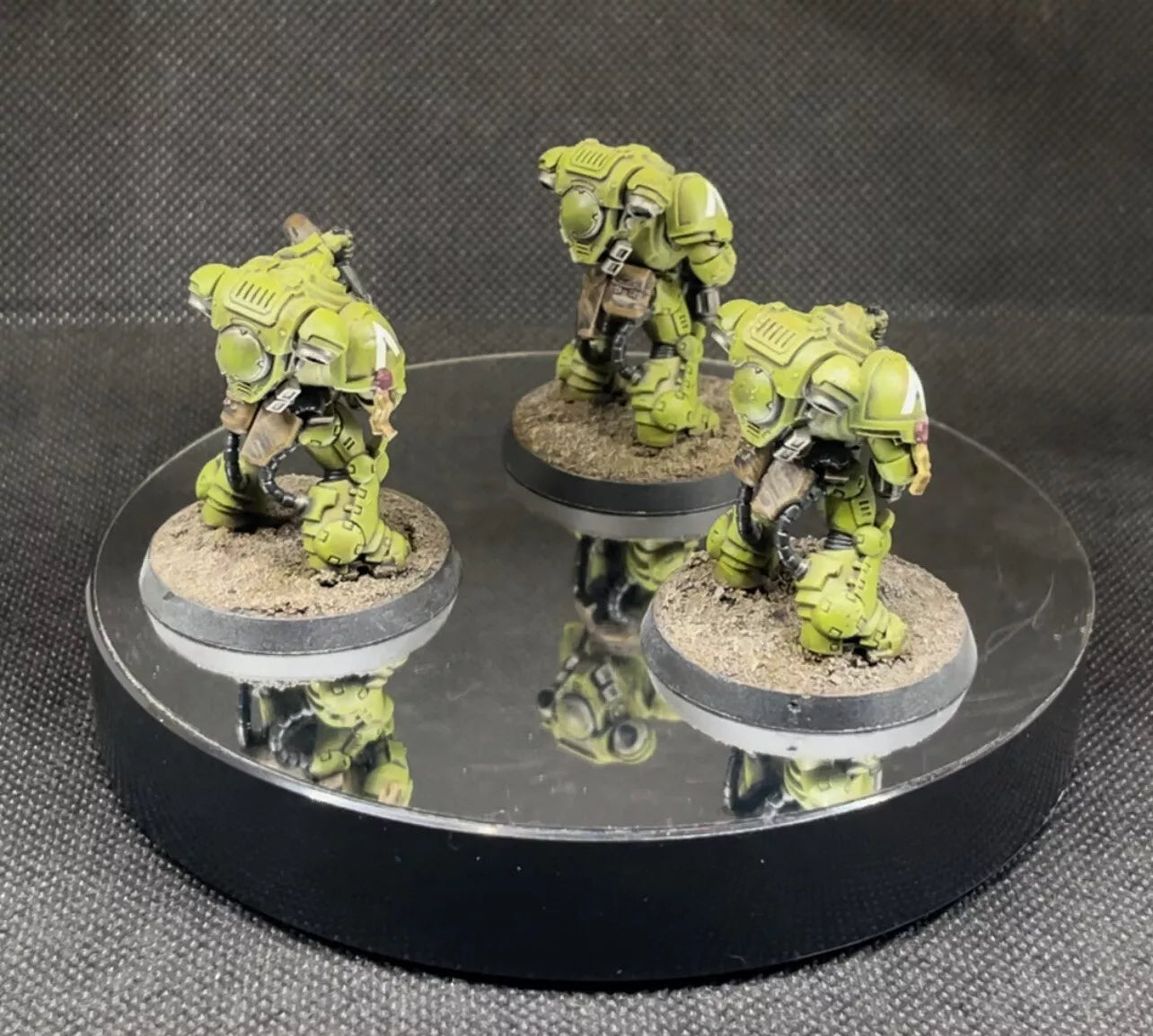 Warhammer 40,000 Space Marine Eradicator Squad I Raptors Painted (3) Miniatures